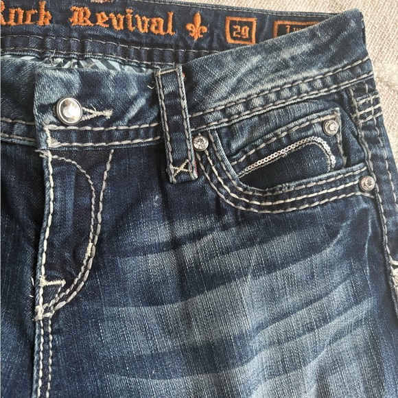 Rock Revival "Lynkai" Easy Crop Jeans - Picture 4 of 10